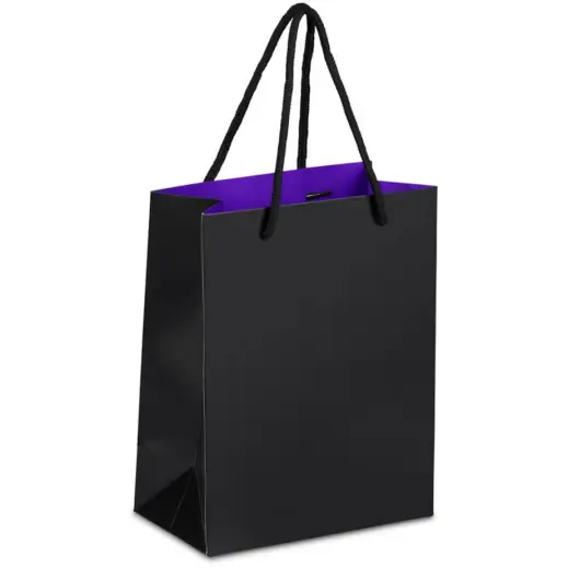 Purple Altitude Finery Mini Paper Gift Bag